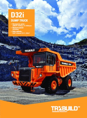 Autovolquetes TRXBUILD D32i