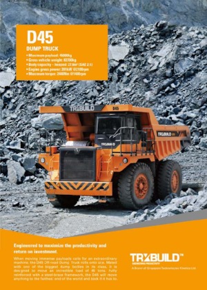 Autovolquetes TRXBUILD D45