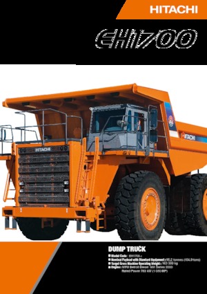 Autovolquetes Hitachi EH1700-3