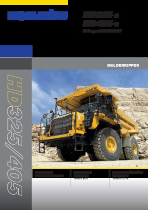 Autovolquetes Komatsu HD325-8E0