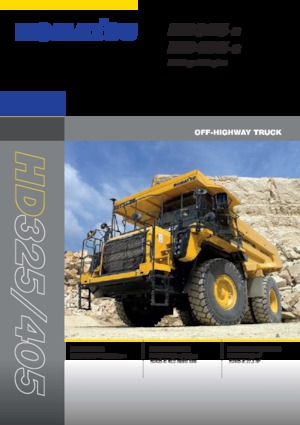 Autovolquetes Komatsu HD325-8E0