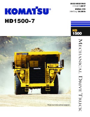 Autovolquetes Komatsu HD1500-7