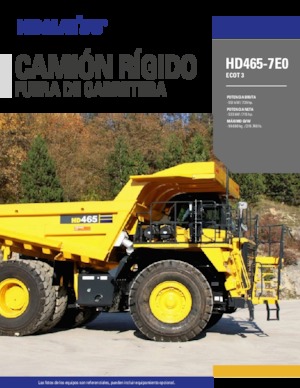 Autovolquetes Komatsu HD465-7E0