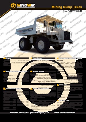 Autovolquetes Sinoway SWORT280R