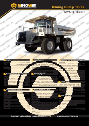 Autovolquetes Sinoway SWORT350R