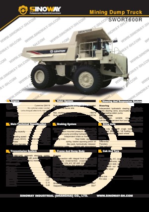 Autovolquetes Sinoway SWORT600R