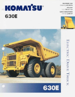 Autovolquetes Komatsu 630E