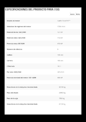 Autovolquetes Caterpillar 772G
