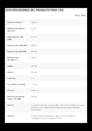 Autovolquetes Caterpillar 775G