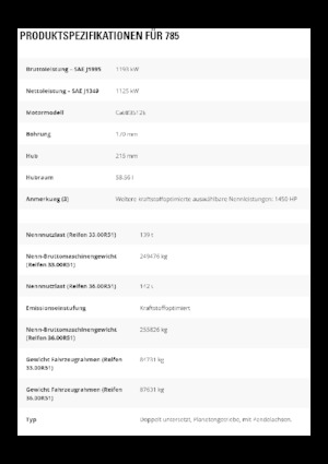 Autovolquetes Caterpillar 785