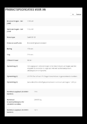 Autovolquetes Caterpillar 785