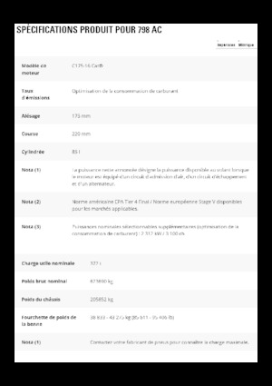 Autovolquetes Caterpillar 798 AC