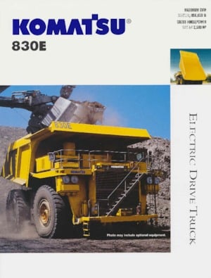 Autovolquetes Komatsu 830E