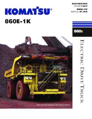 Autovolquetes Komatsu 860E-1K