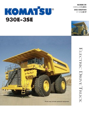 Autovolquetes Komatsu 930E-3SE