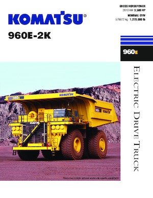 Autovolquetes Komatsu 960E-2K