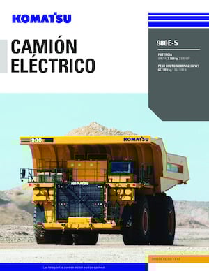 Autovolquetes Komatsu 980E-5