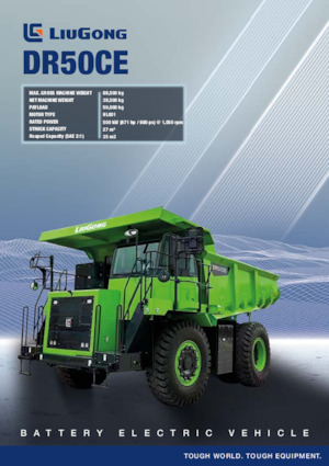 Autovolquetes Liugong DR50CE