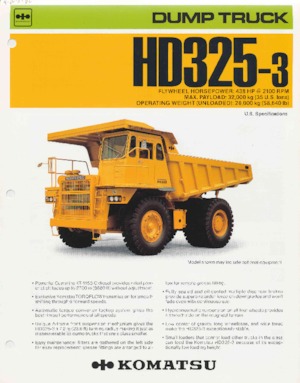 Autovolquetes Komatsu HD180-4