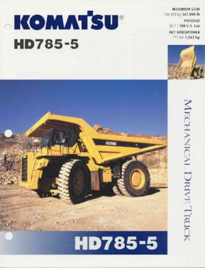 Autovolquetes Komatsu HD785-5
