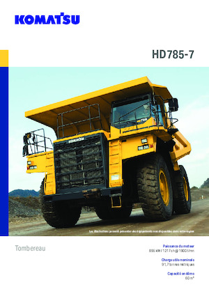 Autovolquetes Komatsu HD785-7