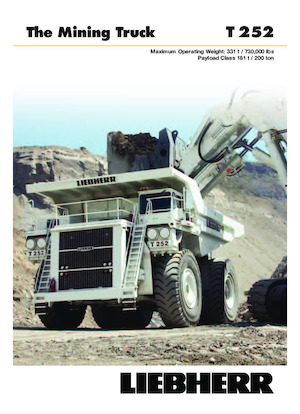 Autovolquetes Liebherr T 252