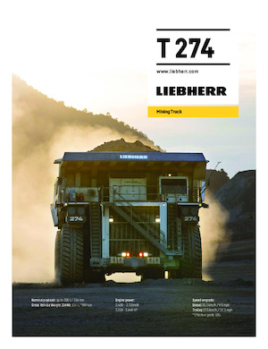 Autovolquetes Liebherr T 274