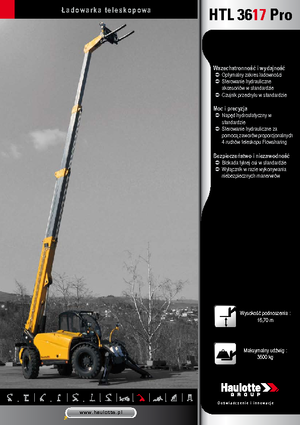 Manipuladoras telescópicas Haulotte HTL3617