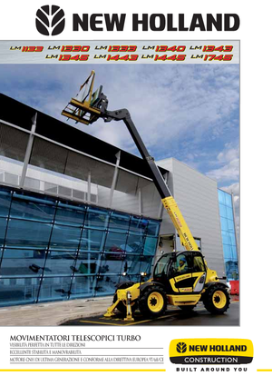 Manipuladoras telescópicas New Holland LM 1333 turbo