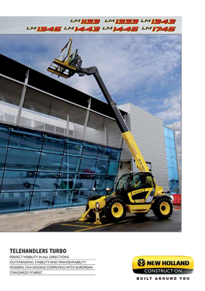 Manipuladoras telescópicas New Holland LM 1333 turbo