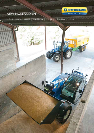 Manipuladoras telescópicas New Holland LM 7.42 Elite