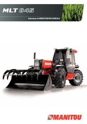 Manipuladoras telescópicas Manitou MLT 845-120 LSU