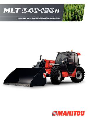 Manipuladoras telescópicas Manitou MLT 940-120 H LSU