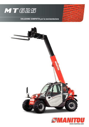 Manipuladoras telescópicas Manitou MT 625 T