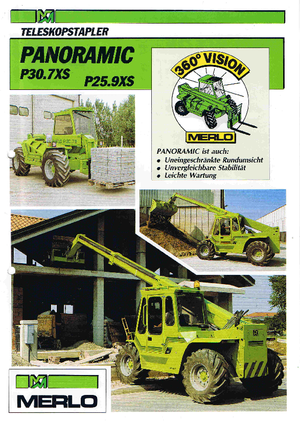 Manipuladoras telescópicas Merlo P 30.7 XS