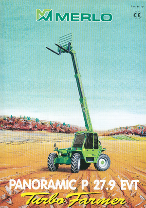 Manipuladoras telescópicas Merlo P 27.9 EVT
