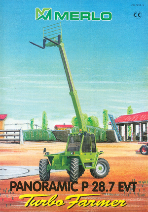 Manipuladoras telescópicas Merlo P 28.7 EVT