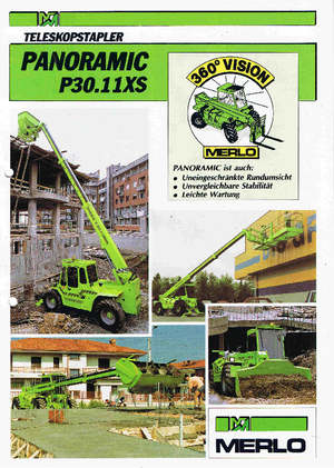 Manipuladoras telescópicas Merlo P 30.11 XS