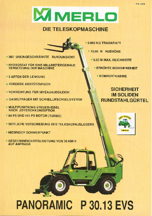Manipuladoras telescópicas Merlo P 30.13 EVS