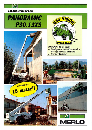 Manipuladoras telescópicas Merlo P 30.13 XS