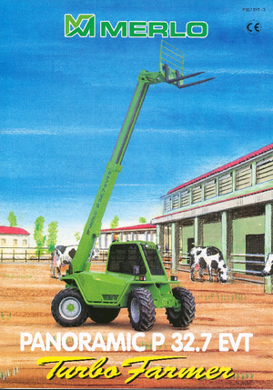 Manipuladoras telescópicas Merlo P 32.7 EVT