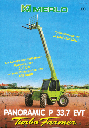 Manipuladoras telescópicas Merlo P 33.7 EVT