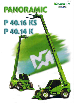 Manipuladoras telescópicas Merlo P 40.14 K