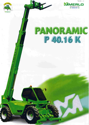 Manipuladoras telescópicas Merlo P 40.16 K