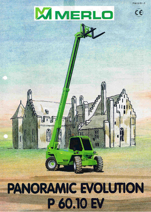 Manipuladoras telescópicas Merlo P 60.10 EV