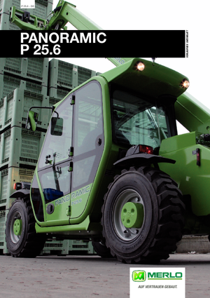 Manipuladoras telescópicas Merlo Panoramic P 25.6