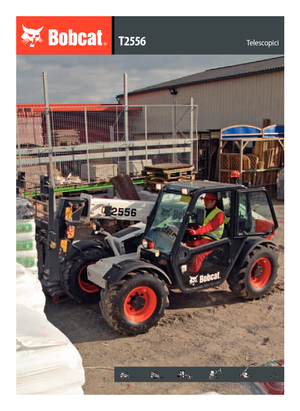 Manipuladoras telescópicas Bobcat T 2556