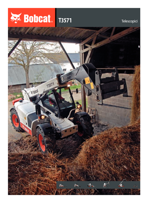 Manipuladoras telescópicas Bobcat T 3571