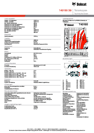 Manipuladoras telescópicas Bobcat T40180 IIIB