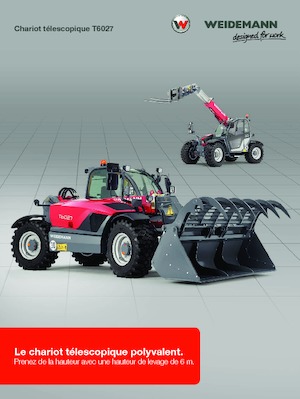 Manipuladoras telescópicas Weidemann T6027
